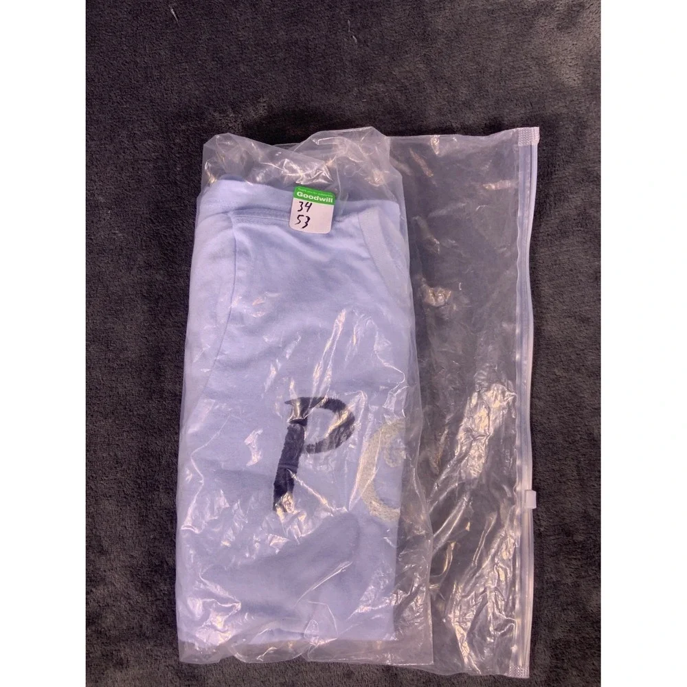 Polo Ralph Lauren Big Girls Script Graphic Tee T-Shirt L Blue